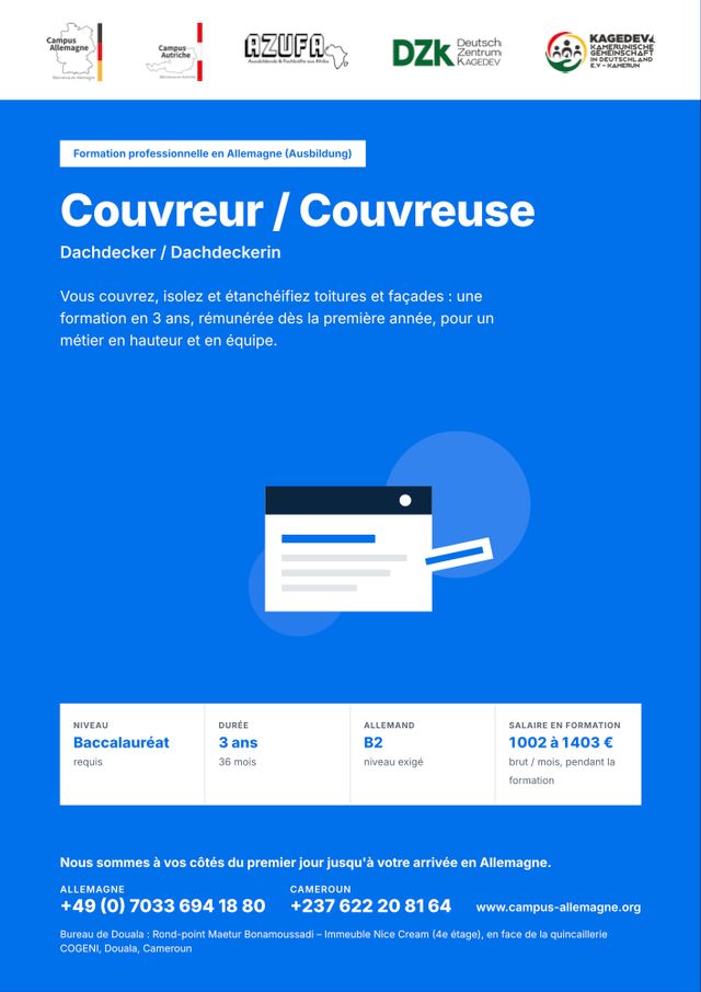 Couvreur / Couvreuse