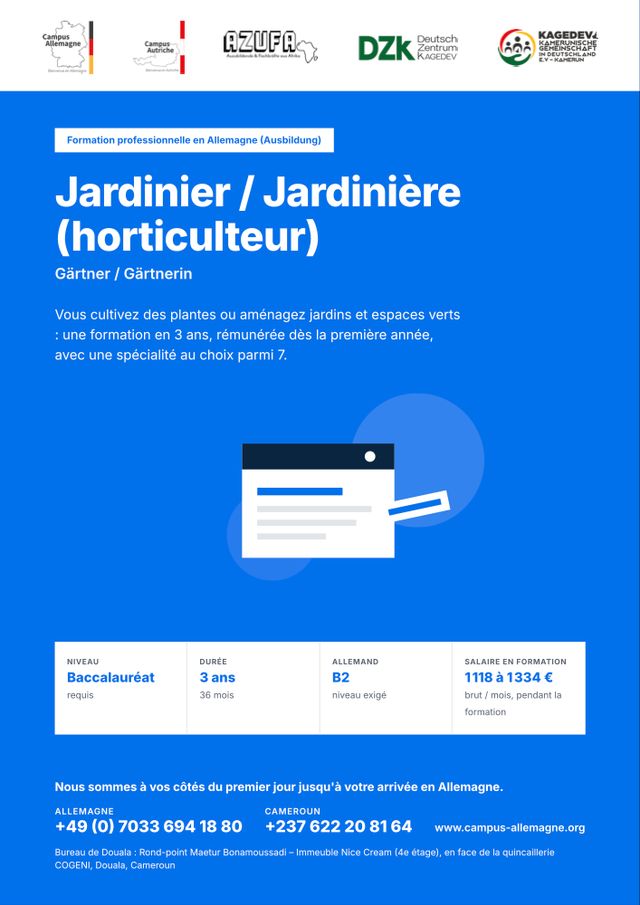 Jardinier / Jardinière (horticulteur)