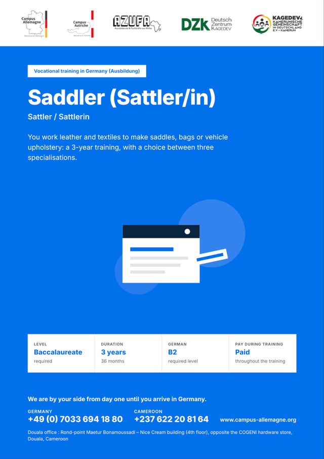 Saddler (Sattler/in)