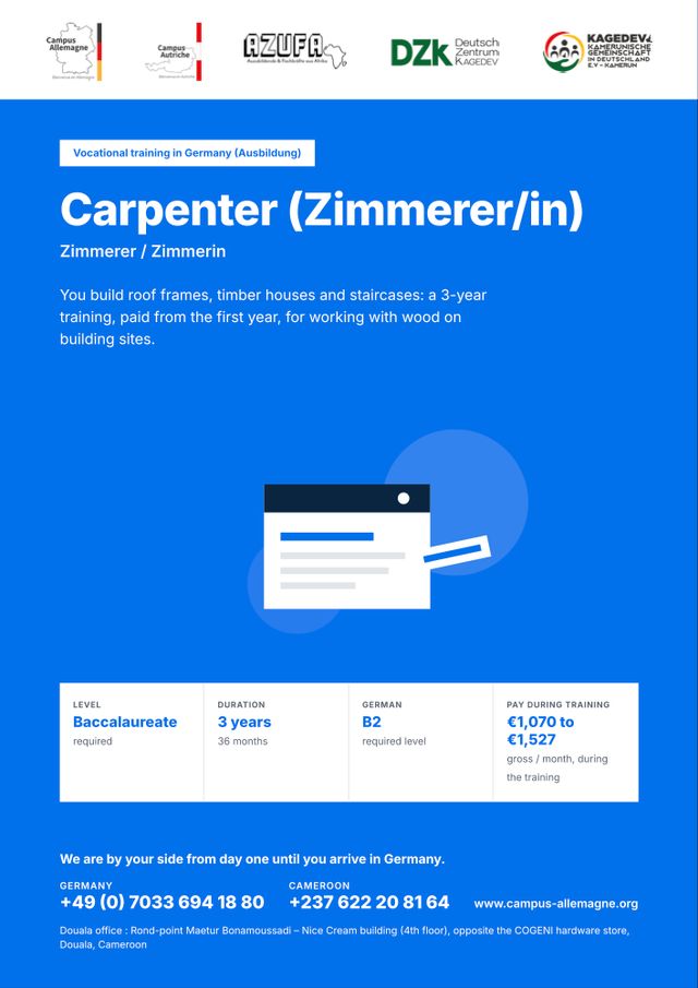 Carpenter (Zimmerer/in)